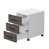 Купить Тумба мобильная Everprof EVO (ЭВО) 406х540х608 Белый/Белый/Дуб Пасадена по низкой цене