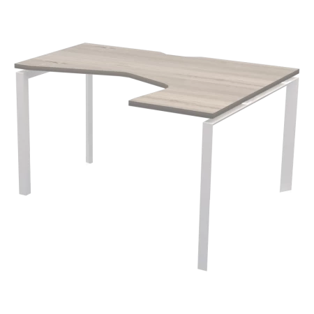 Стол эргономичный правый на металлокаркасе НТМП.П-060.ПР