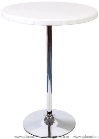 Стол барный разборный Кейт 80/110 Белый