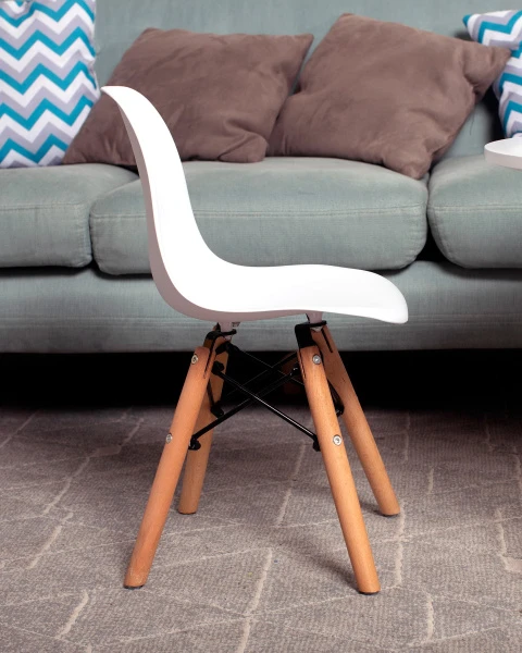 Купить Стул Eames DSW детский белый по низкой цене