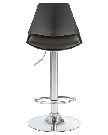 Купить Стул барный DOBRIN ROCKY, чёрный по выгодной цене для кафе, ресторанов и кухни