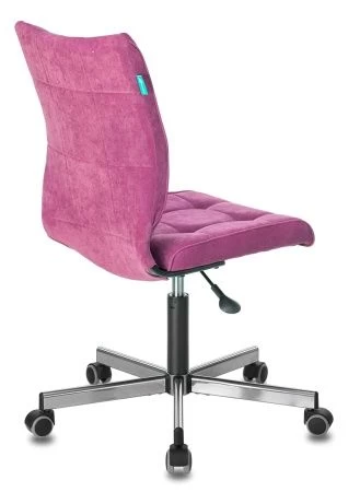 Офисные кресла - Кресло Бюрократ CH-330M малиновый Light-15 крестовина металл хром