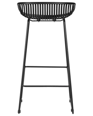 Купить Стул барный DOBRIN FRANK, черный по выгодной цене для кафе, ресторанов и кухни