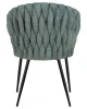 Купить Набор 2 шт Стул обеденный DOBRIN MATILDA, зеленая ткань (LAR 275-23) в интернет-магазине КупиКресла.ру