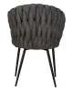 Купить Набор 2 шт Стул обеденный DOBRIN MATILDA, графитовая ткань (LAR-275-21) в интернет-магазине КупиКресла.ру