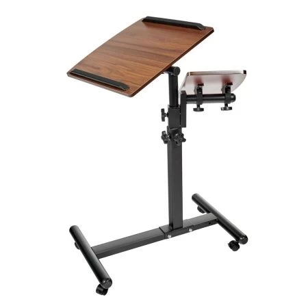 Купить Стол многофункциональный Palma 60x40x62-96см, темное дерево, чёрный по низкой цене