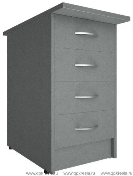 Купить Тумба приставная (4 ящика, с замком) А.ТП-4.2 по низкой цене