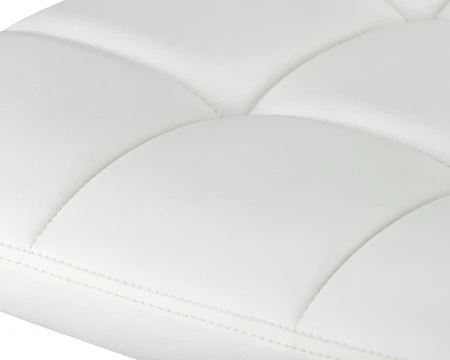 Купить Стул барный DOBRIN KRUGER ARM, белый по выгодной цене для кафе, ресторанов и кухни