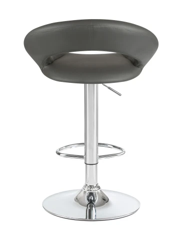 Купить Стул барный DOBRIN MIRA, серый по выгодной цене для кафе, ресторанов и кухни