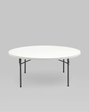 Купить Стол круглый складной пластиковый Кейт 180 по низкой цене