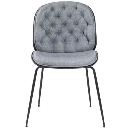 Купить Стул Beetle lounge серый по низкой цене