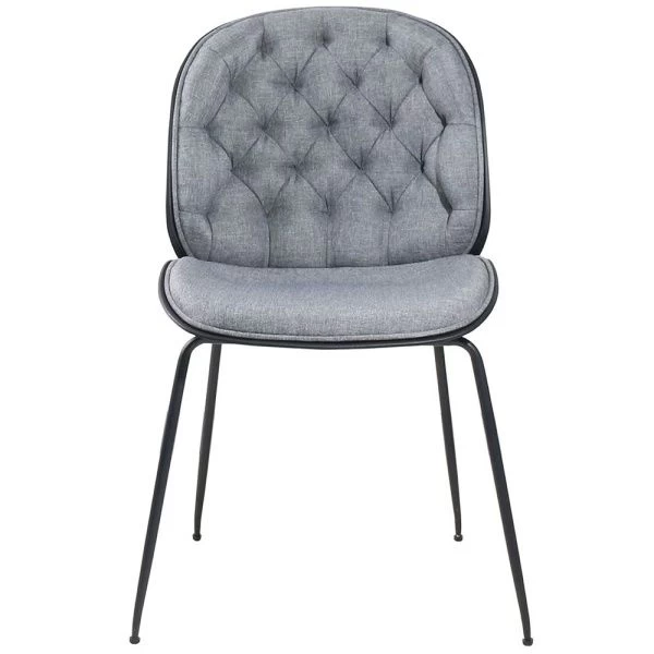 Купить Стул Beetle lounge серый по низкой цене