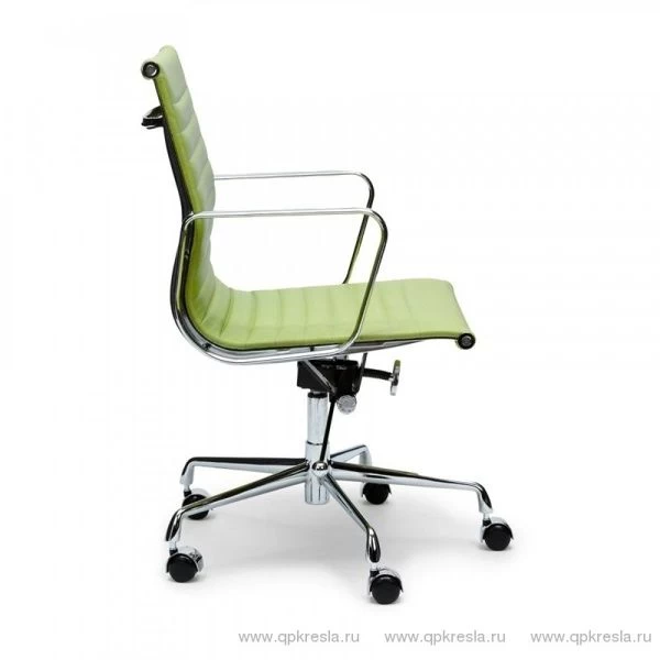 Кресло Eames (Эймс) Ribbed салатовое