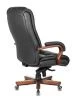 Кресла руководителя - Кресло руководителя Бюрократ T-9925WALNUT черный кожа крестовина металл/дерево