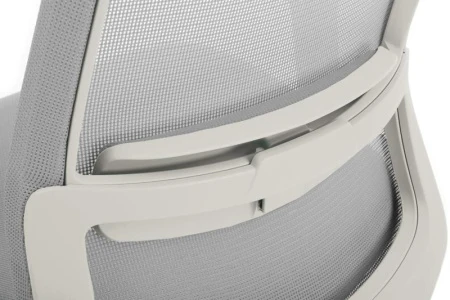 Эргономичные кресла - Кресло Work W-218C WHITE Светло-серый