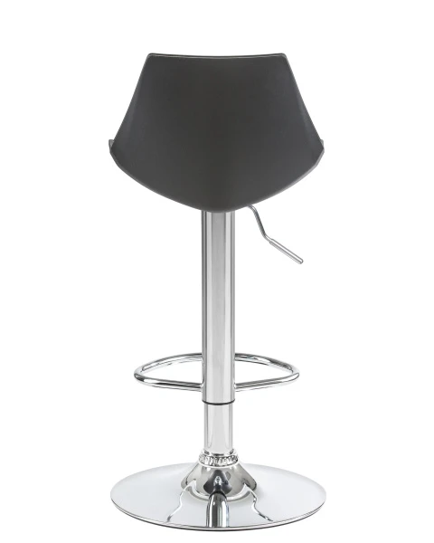 Стул барный DOBRIN ROCKY, чёрный для кафе, ресторанов и кухни