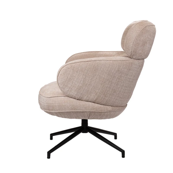 Купить Кресло KING кремовый, шенилл по низкой цене