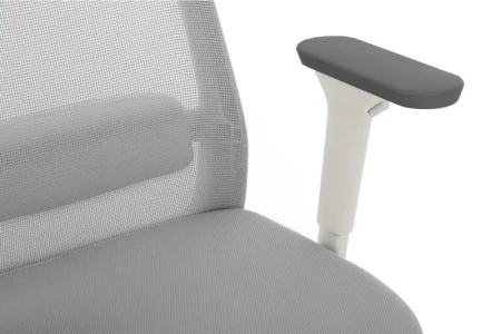 Эргономичные кресла - Кресло Work W-218C WHITE Светло-серый