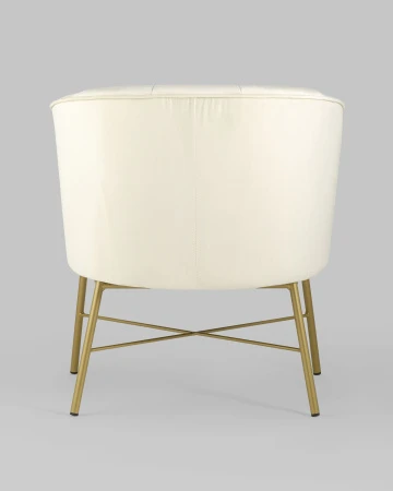 Купить Кресло Шале велюр бежевый по низкой цене