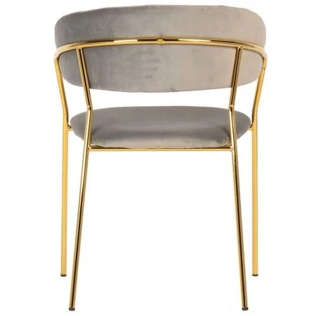 Купить Стул Turin латте с золотыми ножками по низкой цене