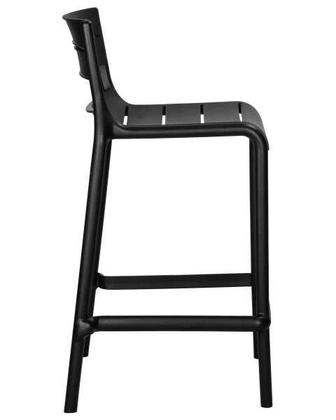 Купить Набор 4 шт Стул полубарный DOBRIN NESSA, черный (B-03) по низкой цене