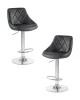 Набор 2 шт Стул барный DOBRIN LOGAN, чёрный