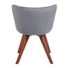 Купить Стул Bella серый, темный орех в интернет-магазине КупиКресла.ру