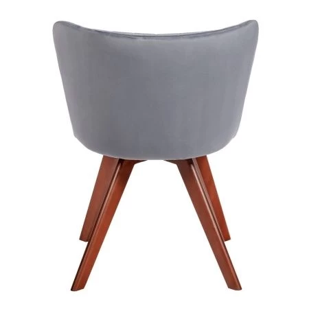 Купить Стул Bella серый, темный орех в интернет-магазине КупиКресла.ру