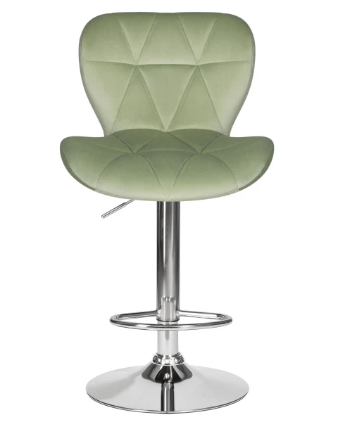 Стул барный DOBRIN BARNY, мятный велюр (MJ9-87) для кафе, ресторанов и кухни