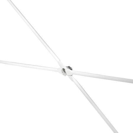 Купить Стол письменный с полками Frame 100x45x110 см, светлое дерево, белый по низкой цене