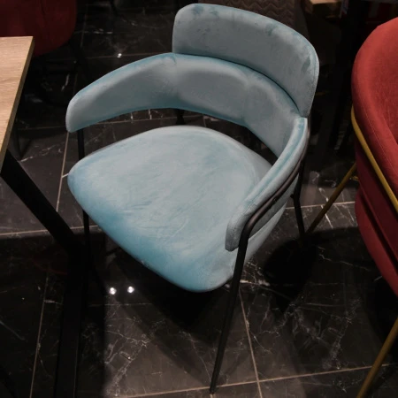 Купить Стул Napoli серый с черными ножками в интернет-магазине КупиКресла.ру