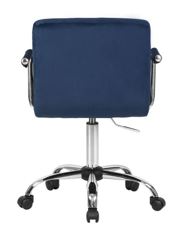 Офисные кресла - Офисное кресло для персонала DOBRIN TERRY, синий велюр (MJ9-117)