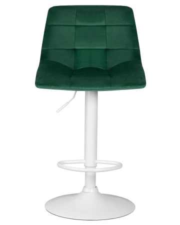 Купить Набор 2 шт Стул барный DOBRIN TAILOR WHITE, зеленый велюр (MJ9-88) в интернет-магазине КупиКресла.ру