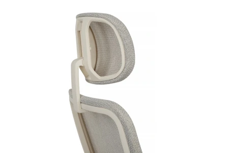 Эргономичные кресла - Кресло Antler EAN-001AW Белый пластик/Светло-бежевый