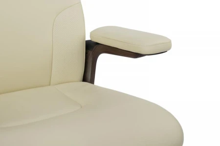 Кресла руководителя - Кресло Mark FK006-A Кремово-белый
