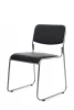 Кресло Nix RCH OMKL-01 Черный/Металл окрашенный Хром для посетителей и сотрудников фото