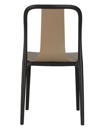 Купить Набор 4 шт Стул обеденный DOBRIN ADAM, черный/бежевый в интернет-магазине КупиКресла.ру