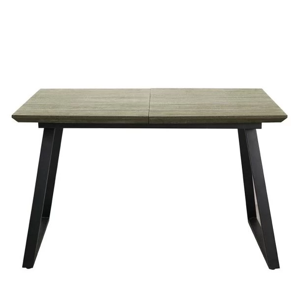 Купить Стол Stockholm раскладной 120-160х80х75см, серый дуб по низкой цене