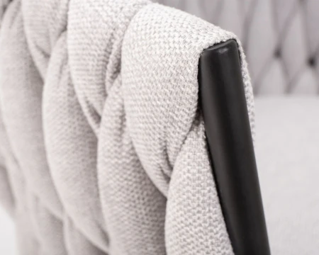 Купить Стул обеденный DOBRIN MATILDA, серая ткань (LAR 275-17) в интернет-магазине КупиКресла.ру