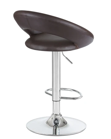 Купить Стул барный DOBRIN MIRA, коричневый по выгодной цене для кафе, ресторанов и кухни