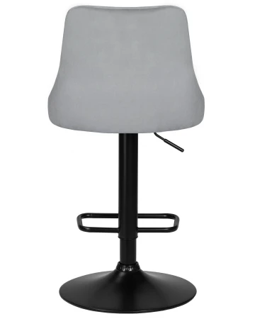 Купить Стул барный DOBRIN JOSEPH BLACK, серый велюр (MJ9-75) по выгодной цене для кафе, ресторанов и кухни