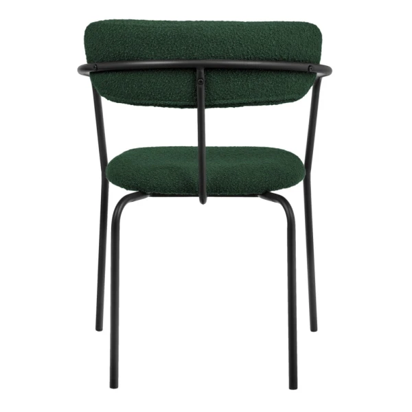 Купить Стул Ant букле зелёный по низкой цене