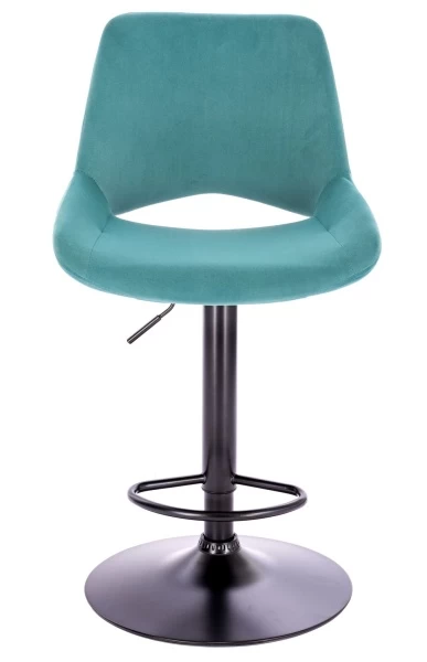 Барный стул Everprof Flash Ткань Бирюзовый для кафе, ресторанов и кухни