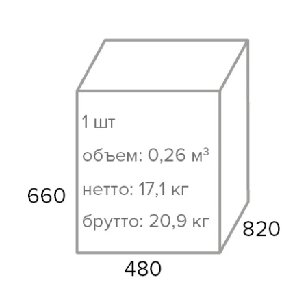 Купить Кресло мягкое Everprof Mango (Манго) Ткань Темно-серый по низкой цене