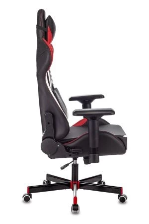 Кресла для геймеров - Кресло игровое Zombie VIKING TANK черный/красный/белый искусственная кожа с подголов. крестовина металл