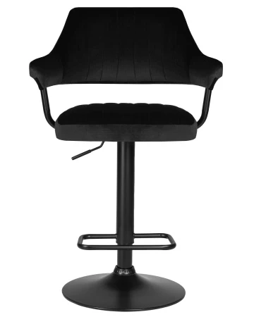 Купить Набор 2 шт Стул барный DOBRIN CHARLY BLACK, черный велюр (MJ9-101) в интернет-магазине КупиКресла.ру