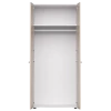 Купить Гардероб глубокий Everprof EVO (ЭВО) 800х602x1835 Белый/Дуб Соната по низкой цене