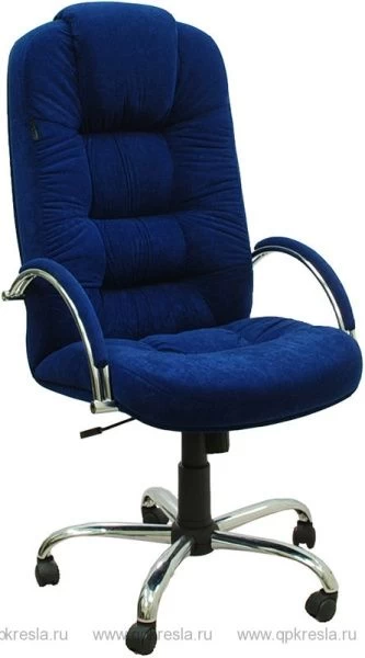 Кресло руководителя Рич хром