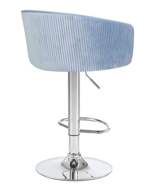 Стул барный DARCY (серо-голубой велюр (1922-6)) для кафе, ресторанов и кухни