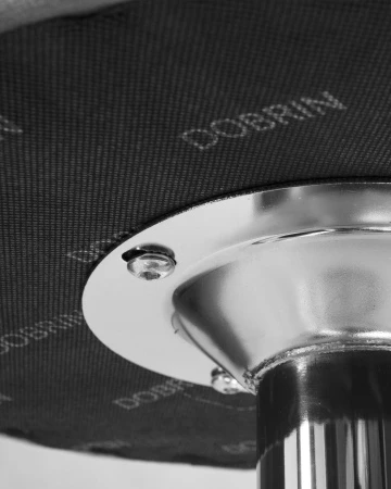 Купить Табурет барный DOBRIN BRUNO, серый велюр (MJ9-75) по выгодной цене для кафе, ресторанов и кухни